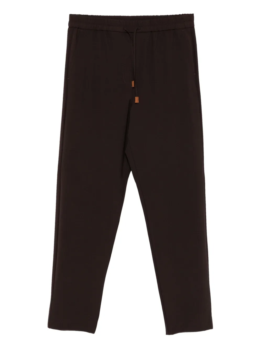 Marella drawstring-waist trousers | Brown | Image 1