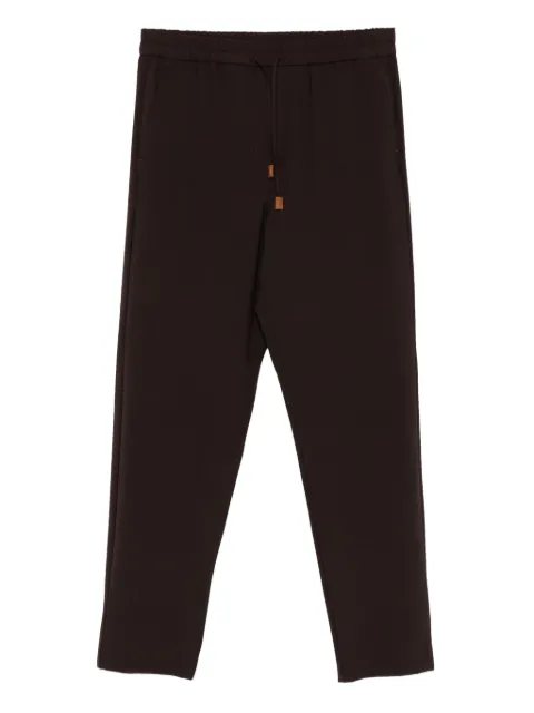 Marella drawstring-waist trousers