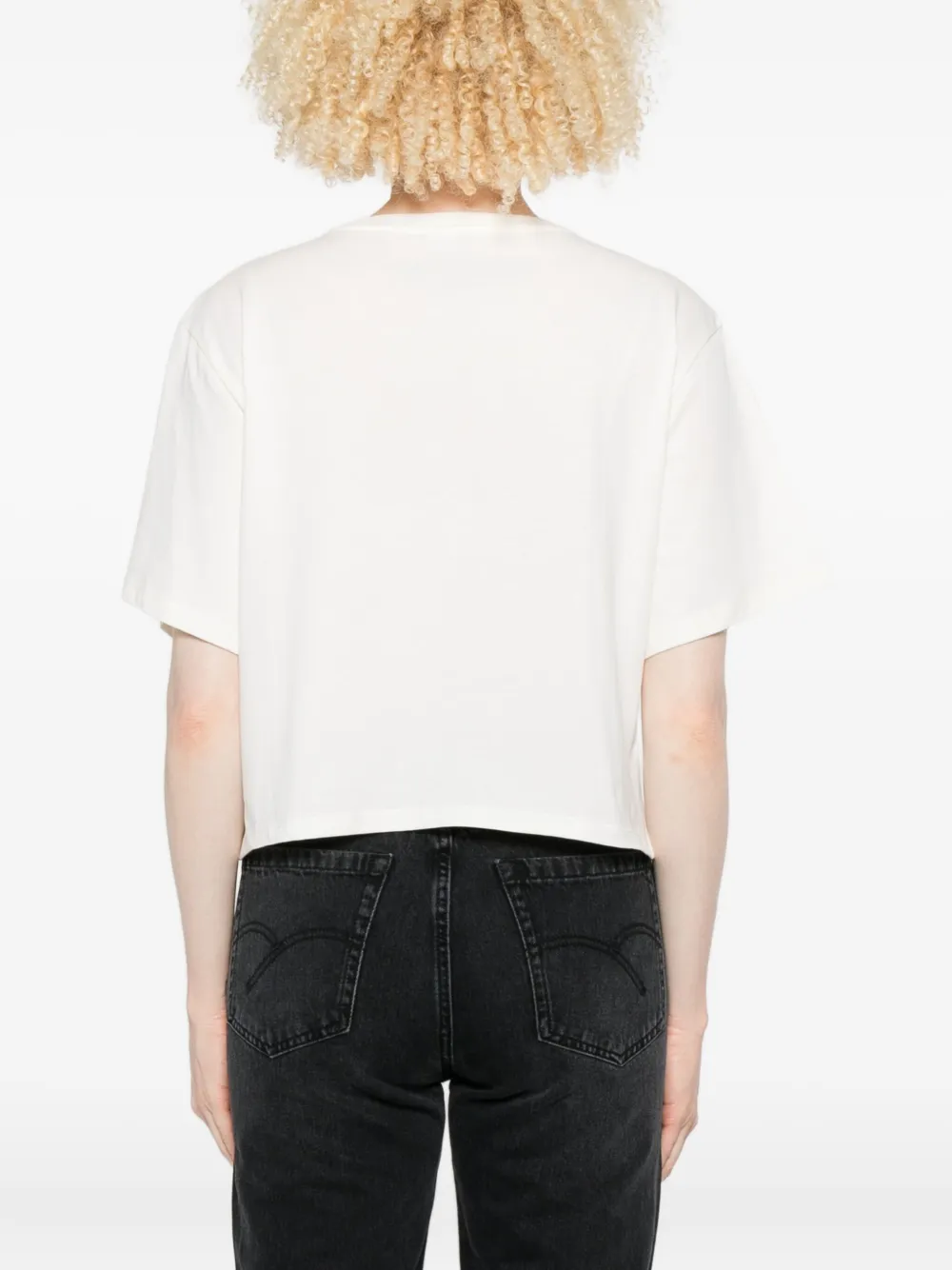 Marella T-shirt met logo Wit