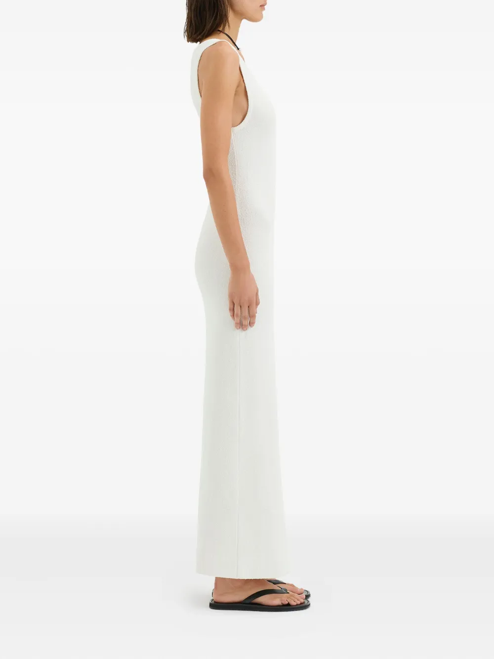 SIR. Mouwloze maxi-jurk - Beige