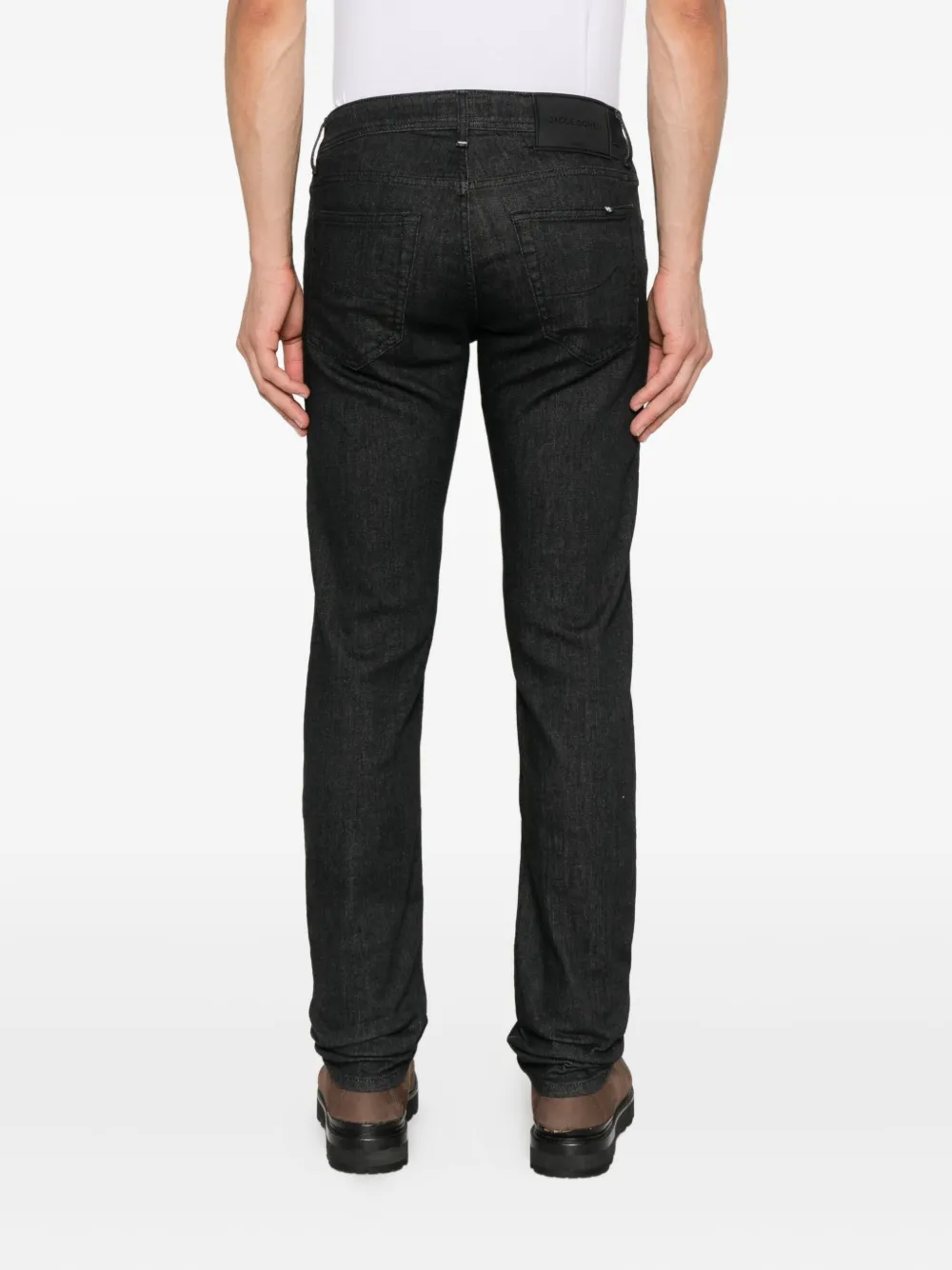 Jacob Cohën Jeans met donkere wassing Zwart