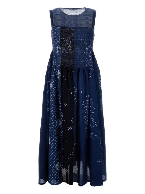 INJIRI sleeveless midi dress