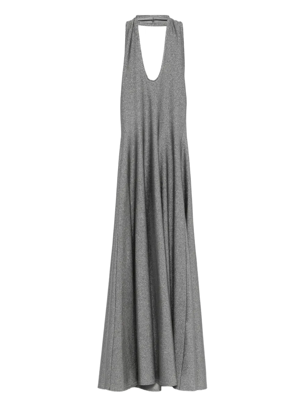 KHAITE Melina midi dress - Grigio