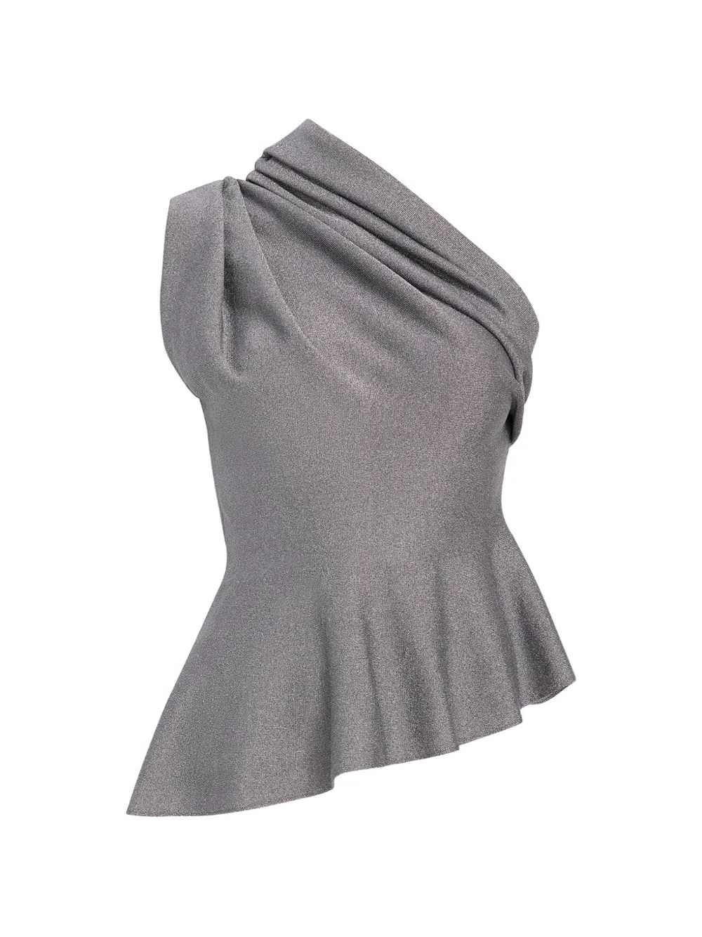 KHAITE Asymmetrische top Grijs