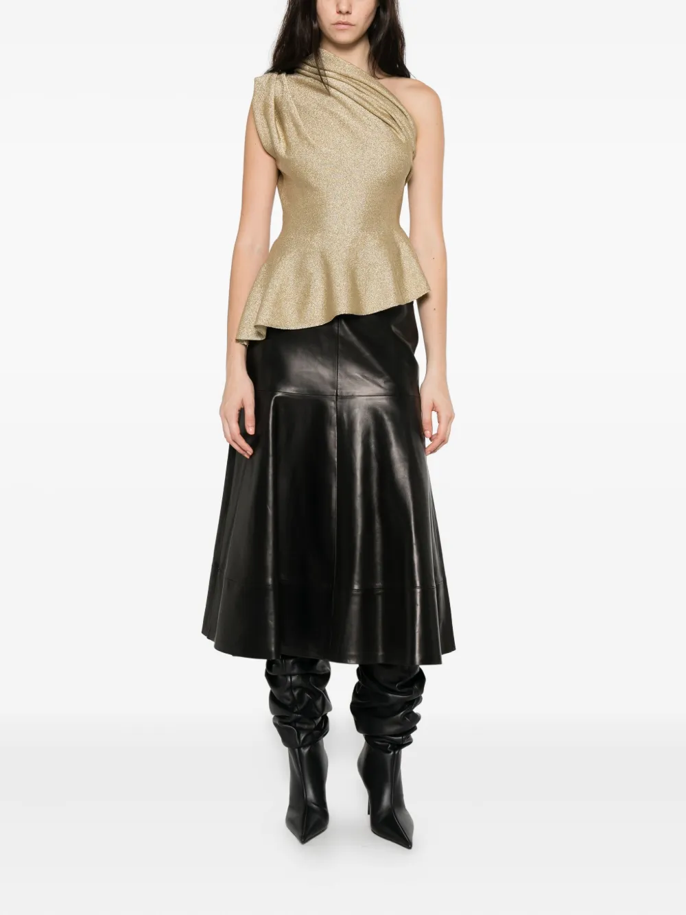 KHAITE Aimee draped blouse | Blouses | Image 2