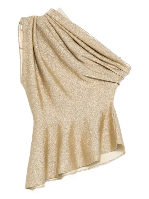 KHAITE Aimee draped blouse