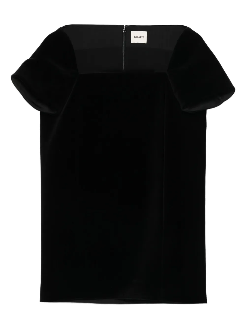 KHAITE Benji mini dress - Nero