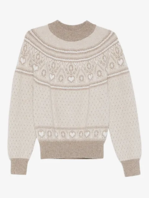 KHAITE Guy sweater in light multi