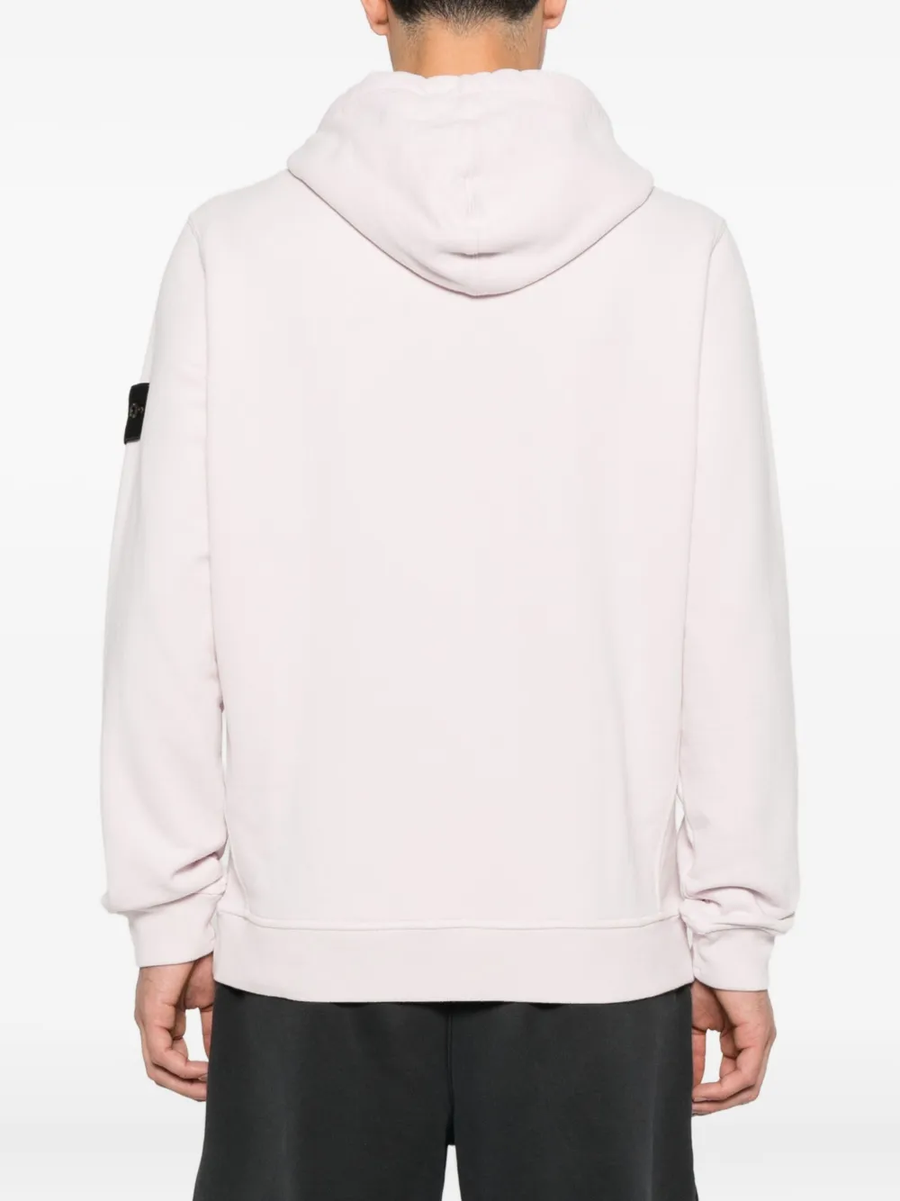 Stone Island Sweater met logopatch Roze