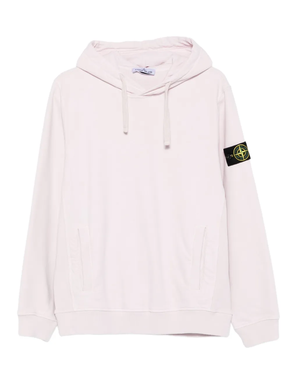 Stone Island Sweater met logopatch Roze
