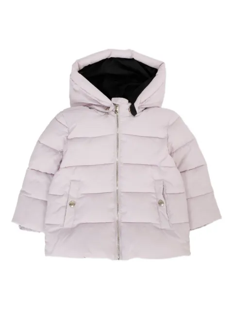 John Richmond Junior hooded quilted jacket