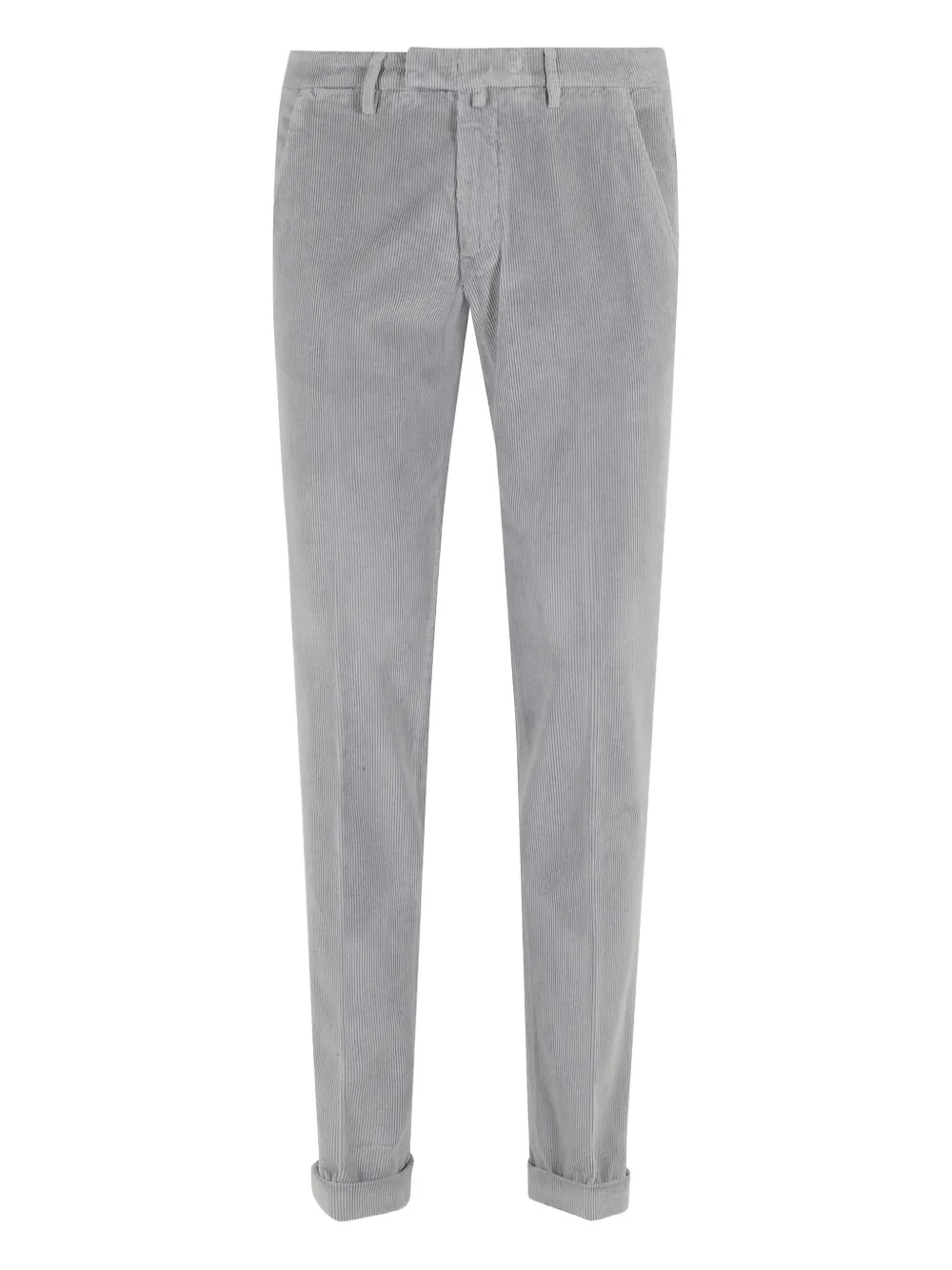 Briglia 1949 corduroy-textured trousers Grijs