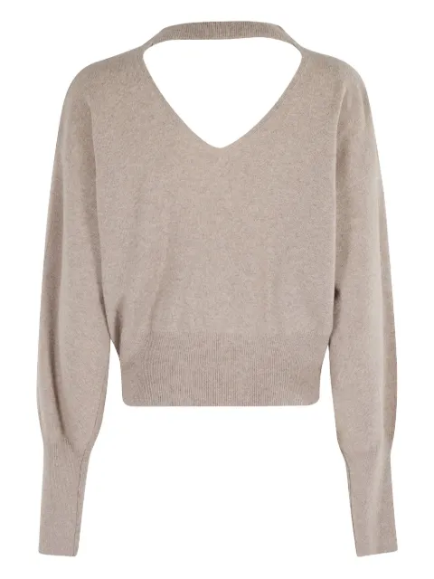 Federica Tosi ribbed balloon-sleeve sweater