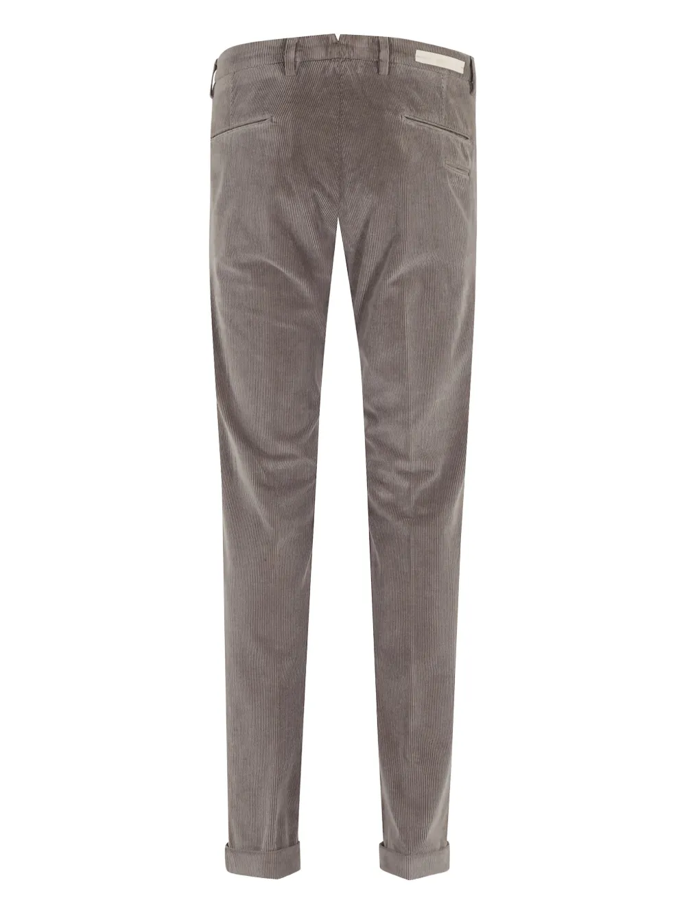 Briglia 1949 corduroy cuffed trousers - Bruin