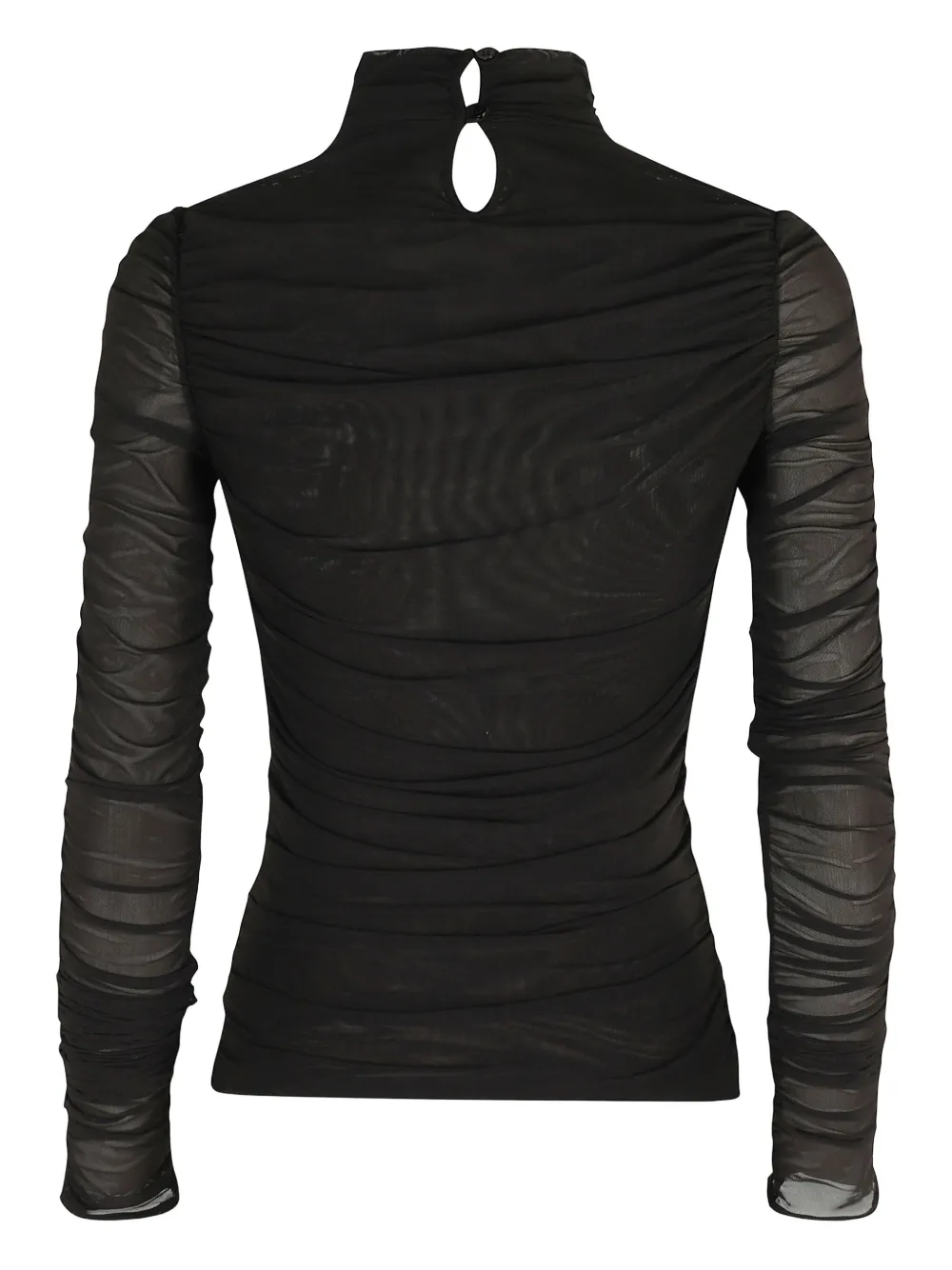 Federica Tosi high-neck T-shirt Bruin