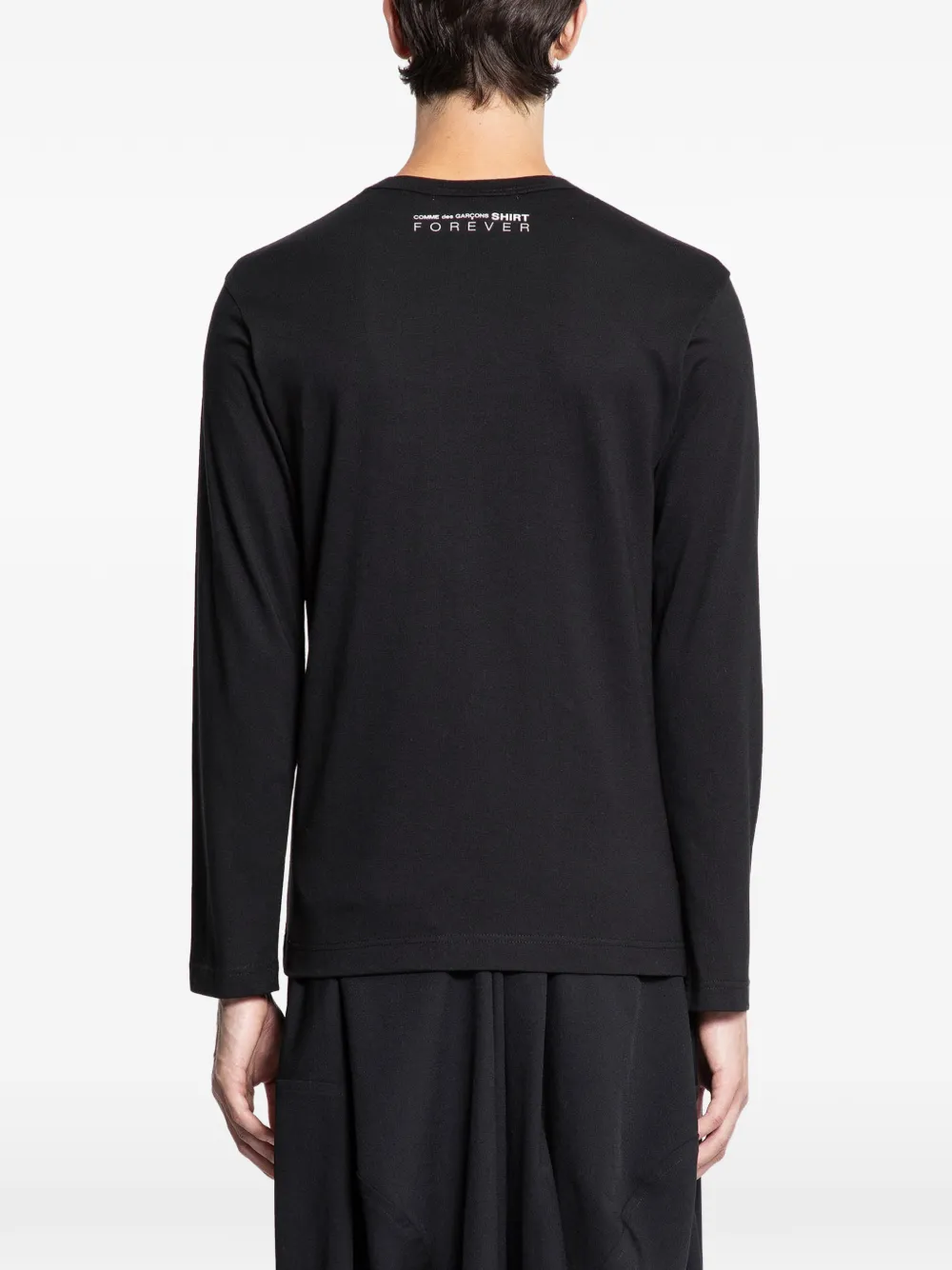 Comme Des Garçons Shirt long-sleeve T-shirt | Black | FARFETCH