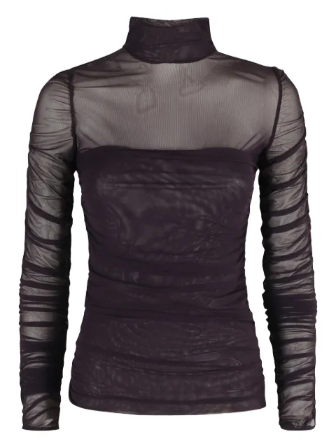Federica Tosi high-neck mesh top