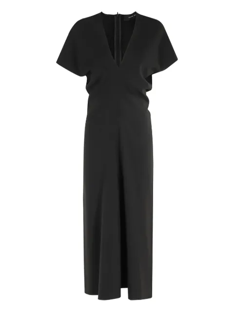 Federica Tosi V-neck short-sleeve midi dress