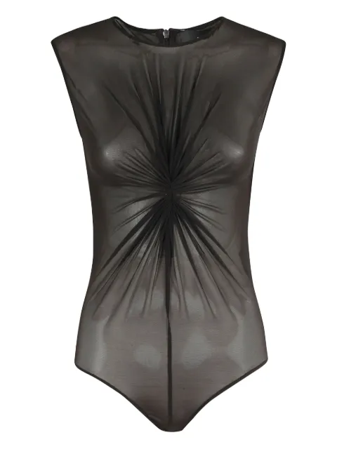 Federica Tosi gathered-front bodysuit