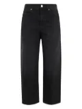 ISABEL MARANT five-pocket styling jeans - Black