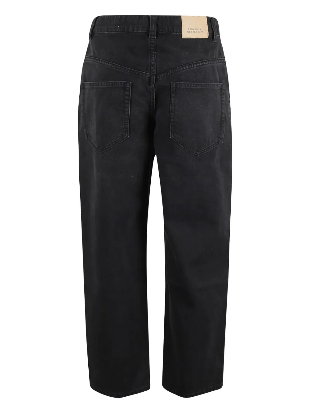 ISABEL MARANT five-pocket styling jeans - Zwart