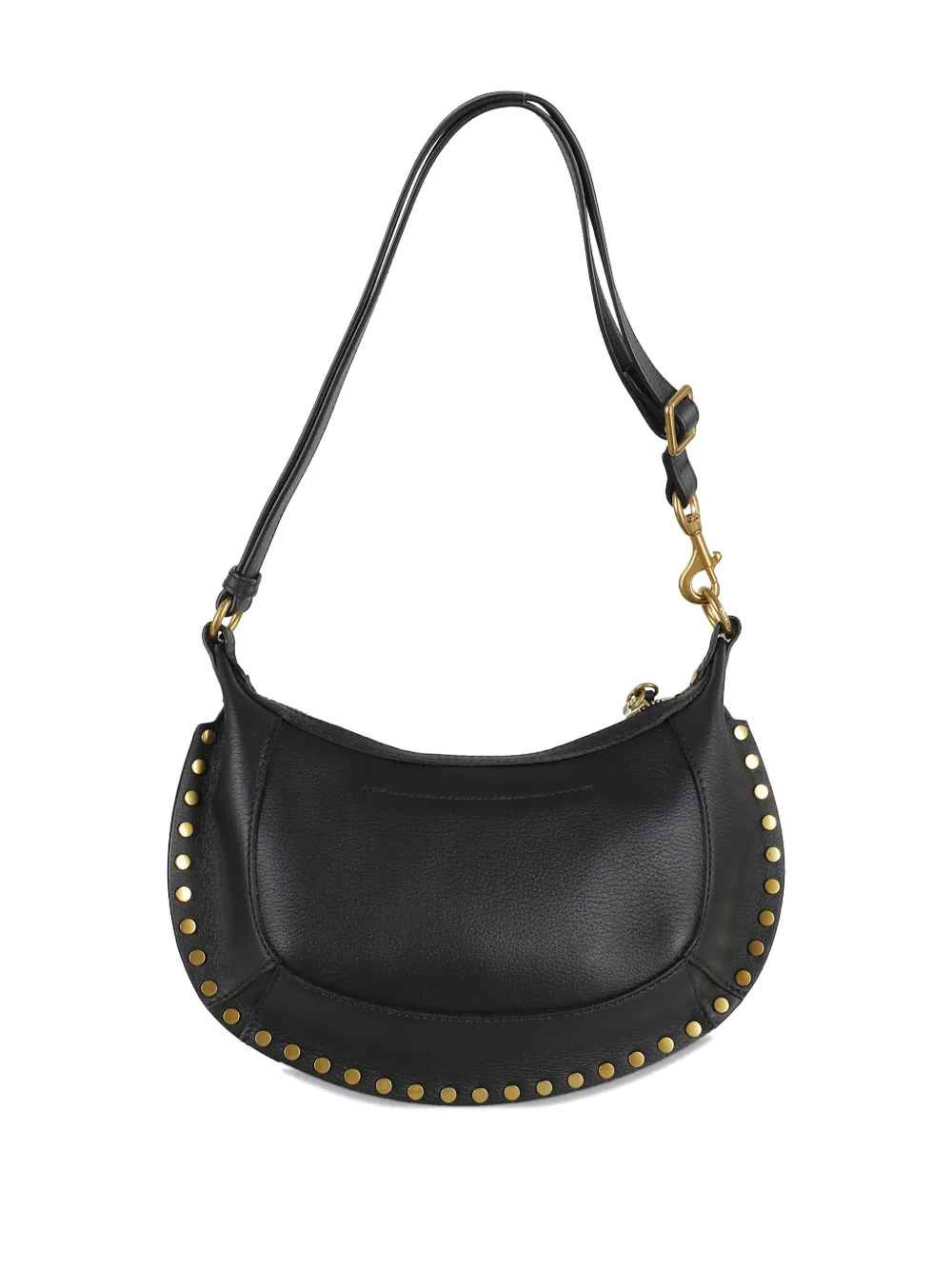 ISABEL MARANT Oskan studded shoulder bag - Zwart