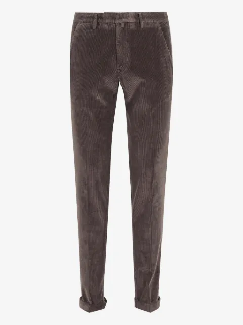 Briglia 1949 corduroy cuffed trousers