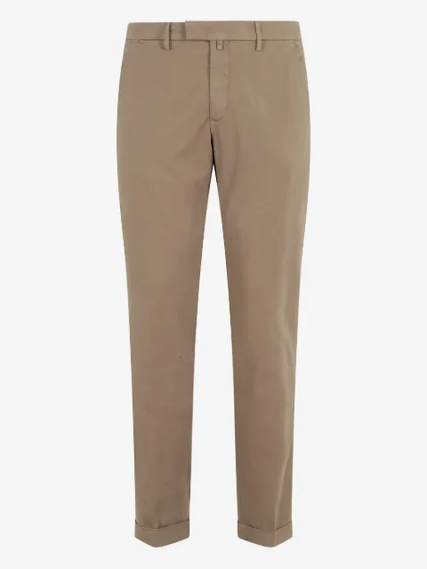 Briglia 1949 pantalon slim à ourlets retroussés