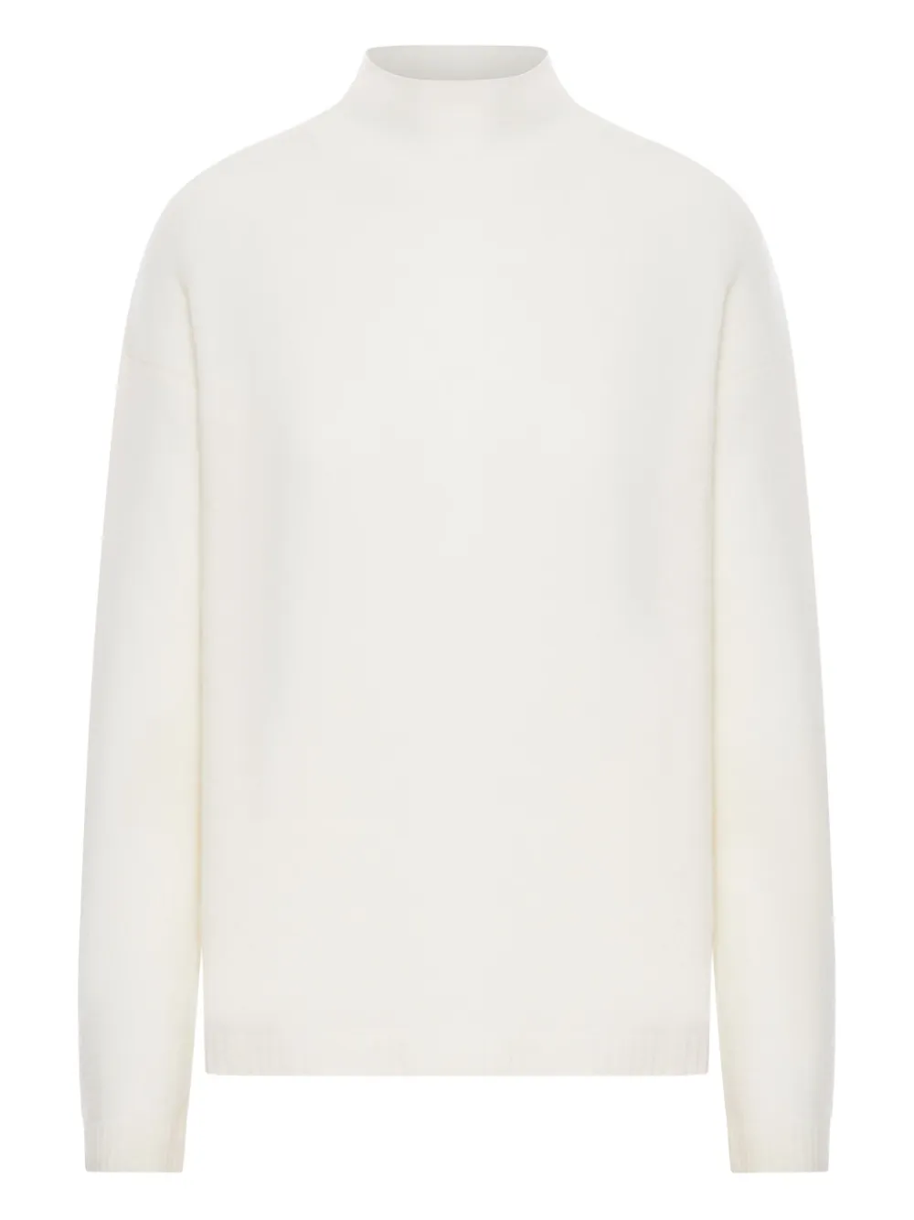Max Mara Trui met hoge hals Wit