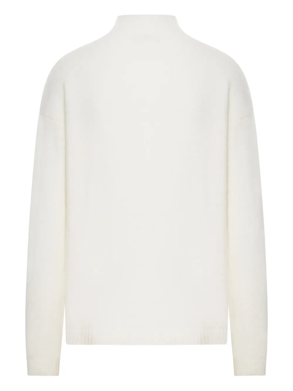 Max Mara Trui met hoge hals Wit
