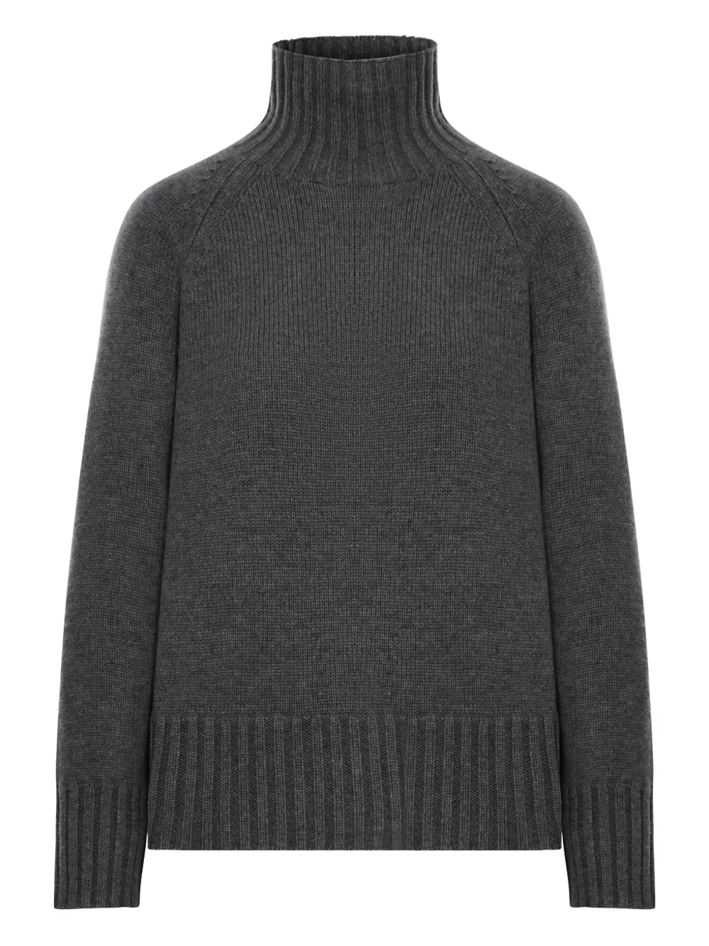 'S Max Mara ラグランスリーブ タートルネックセーター - グレー 'S Max Mara ラグランスリーブ タートルネックセーター - グレー