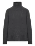 'S Max Mara turtleneck raglan-sleeve sweater - Grey