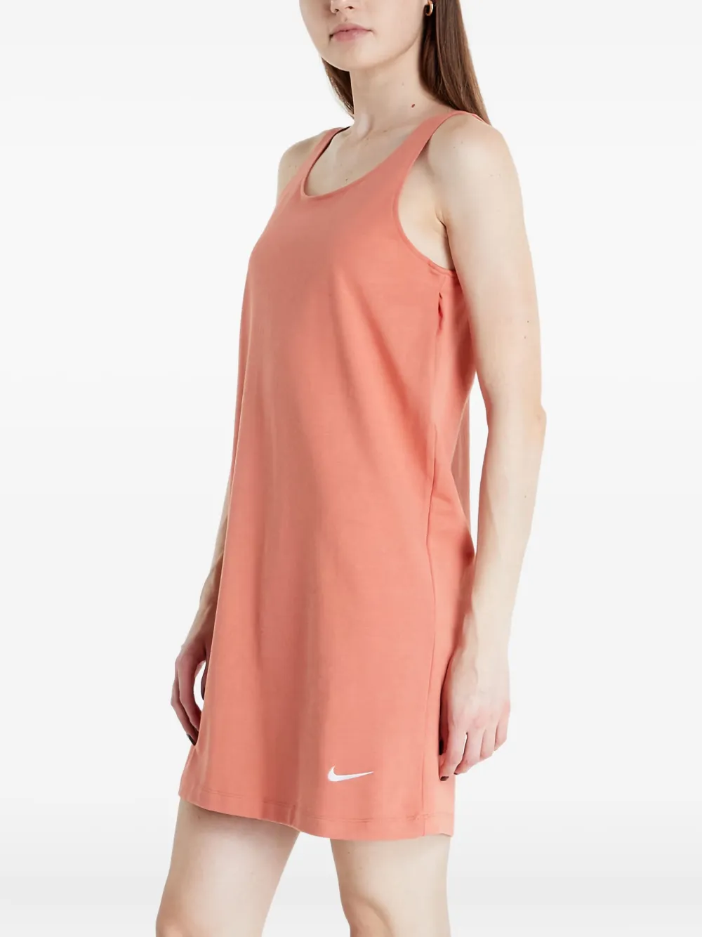 Nike Racer-back Mini Day Dress In Pink