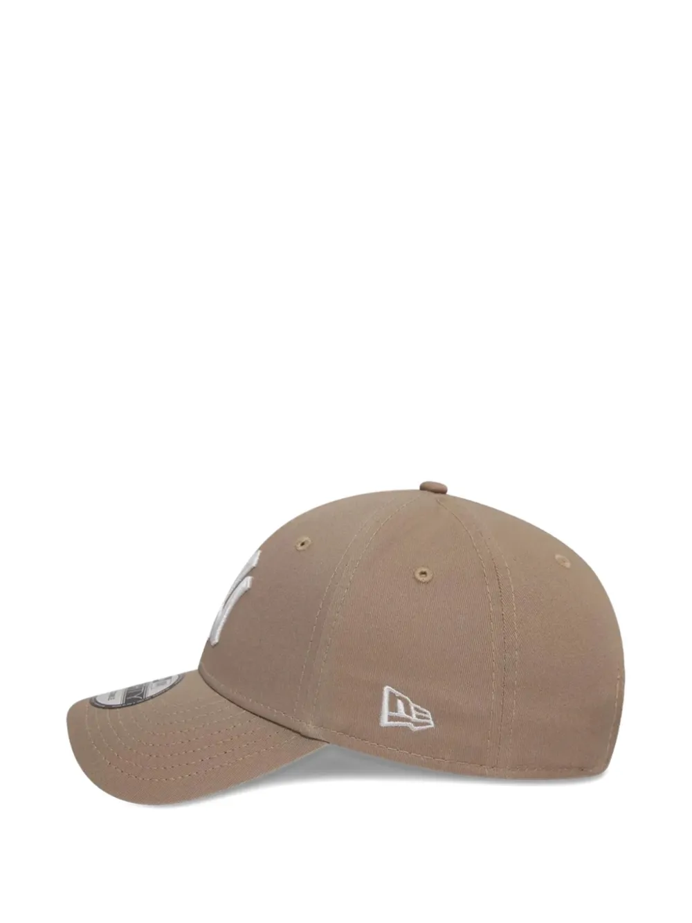 New Era Logo-embroidered Cotton Cap In Brown