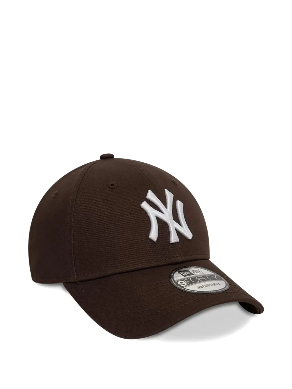 New Era Ny Logo Cap In Brown
