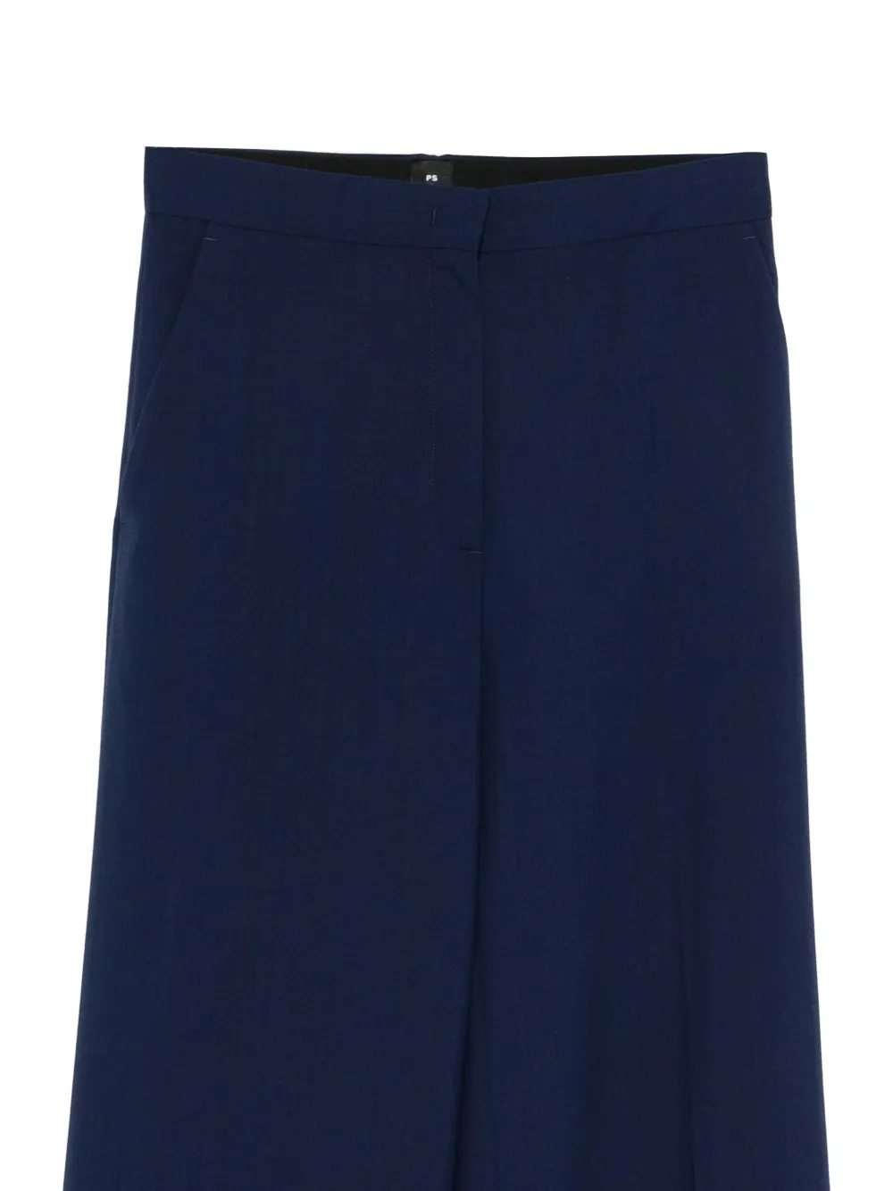Ps By Paul Smith Concealed-fastening Trousers In Blue