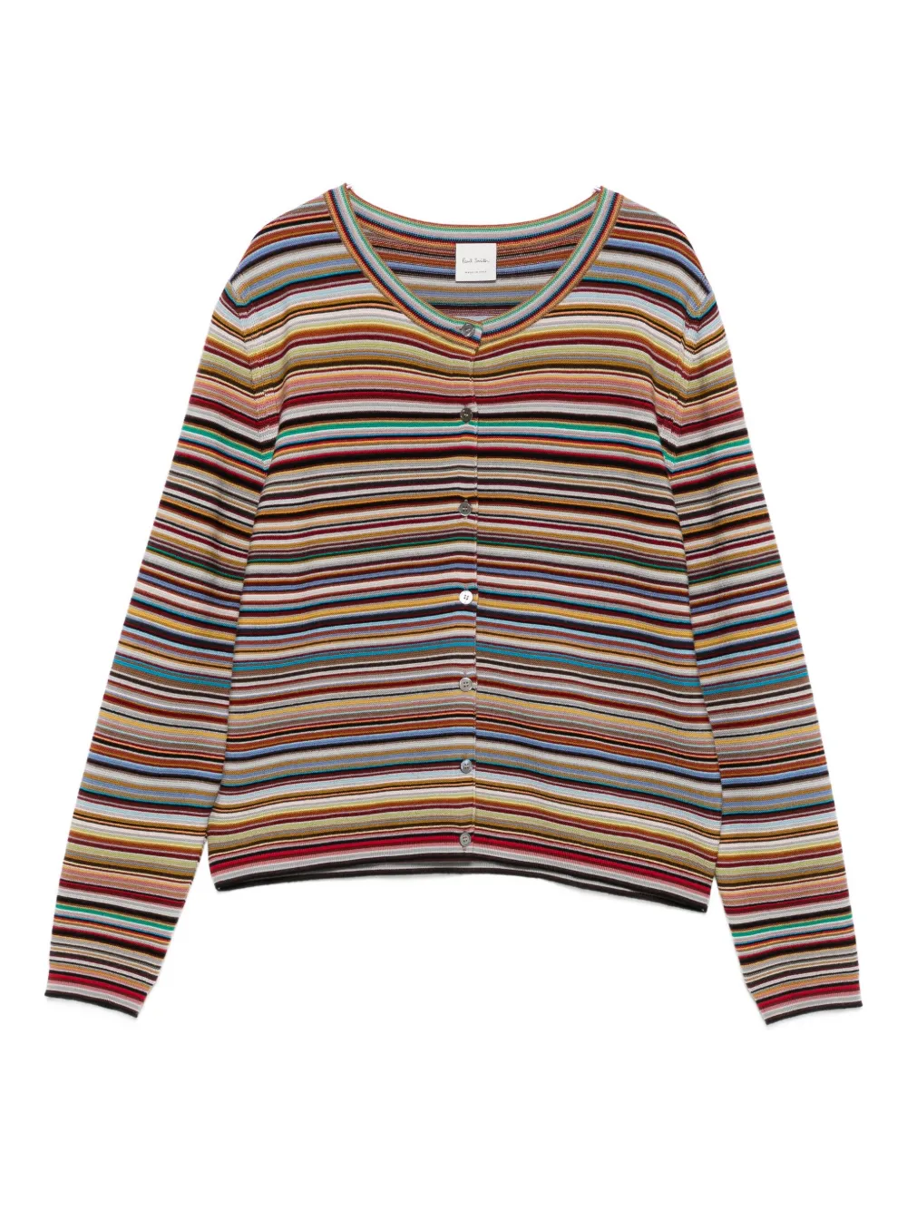 Paul Smith cárdigan Signature Stripe | naranja | Image 1