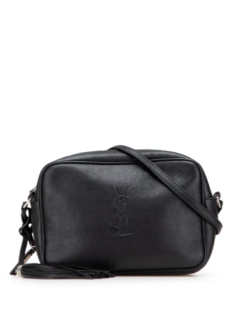 Saint Laurent Pre-Owned 2018 Small Lambskin Tassel Lou Camera Bag crossbody bag