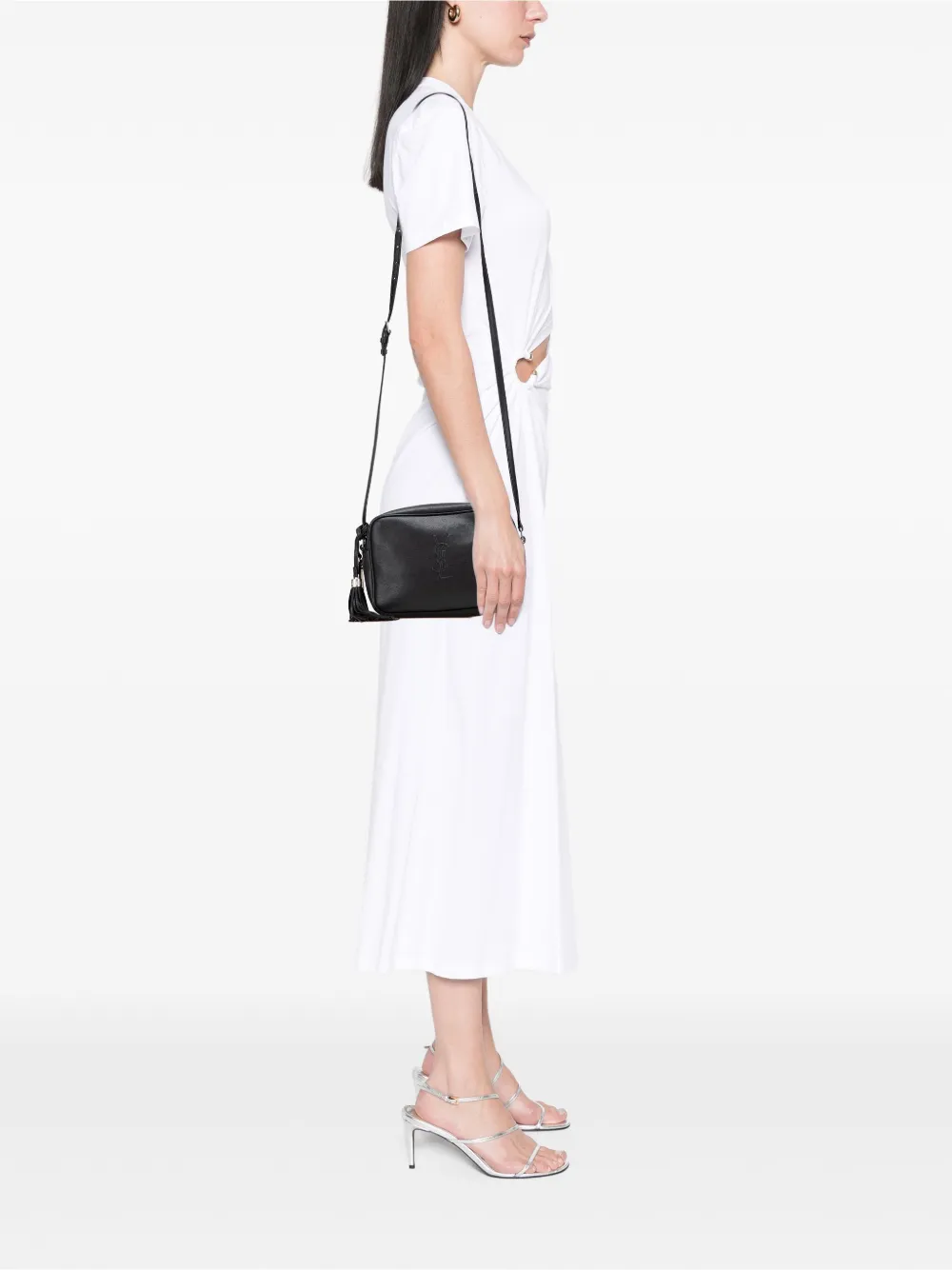 Saint Laurent Pre-Owned 2018 Small Lambskin Tassel Lou Camera Bag crossbody bag | Pre-Owned | Image 2