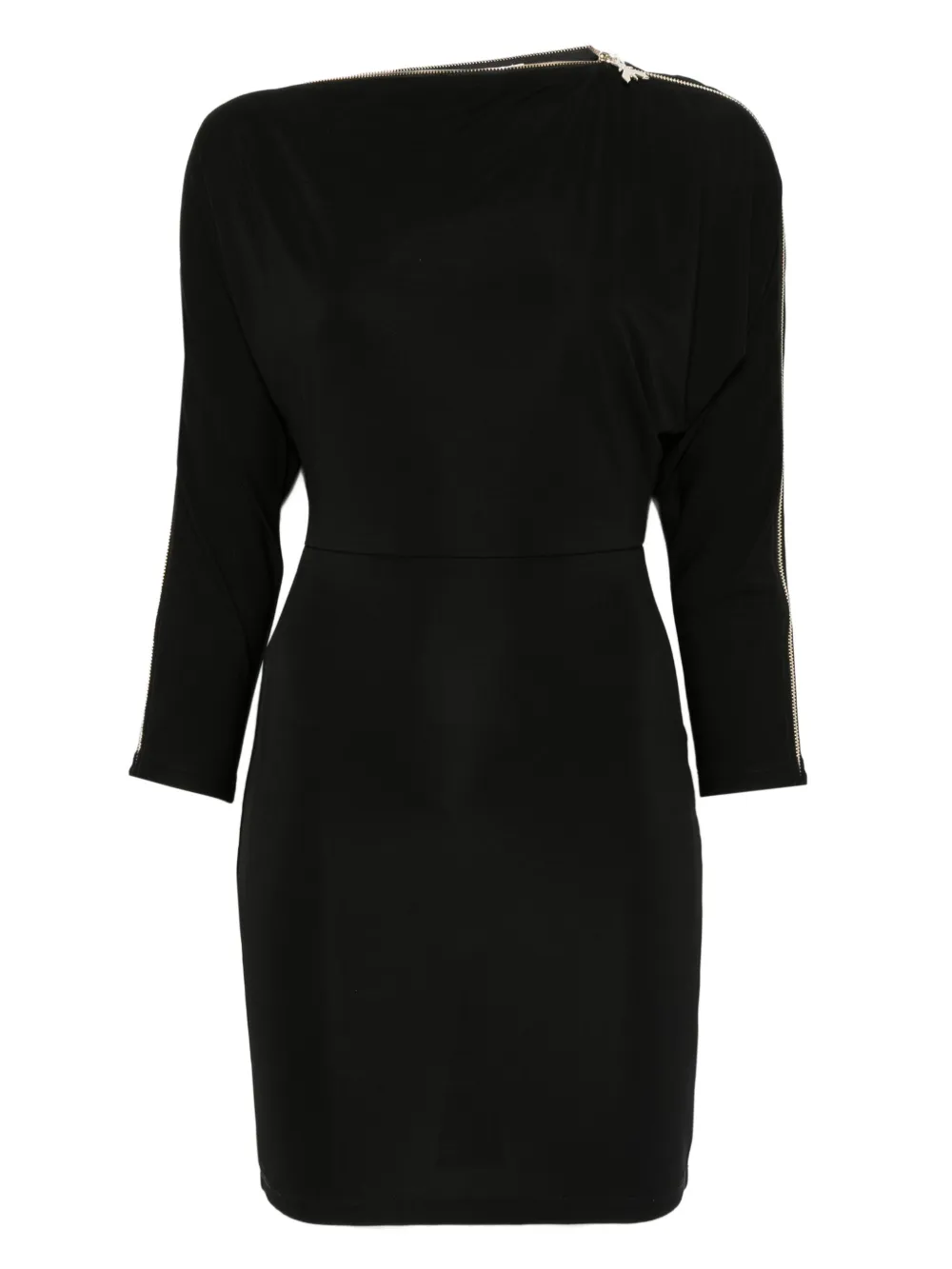 zip-detail dress