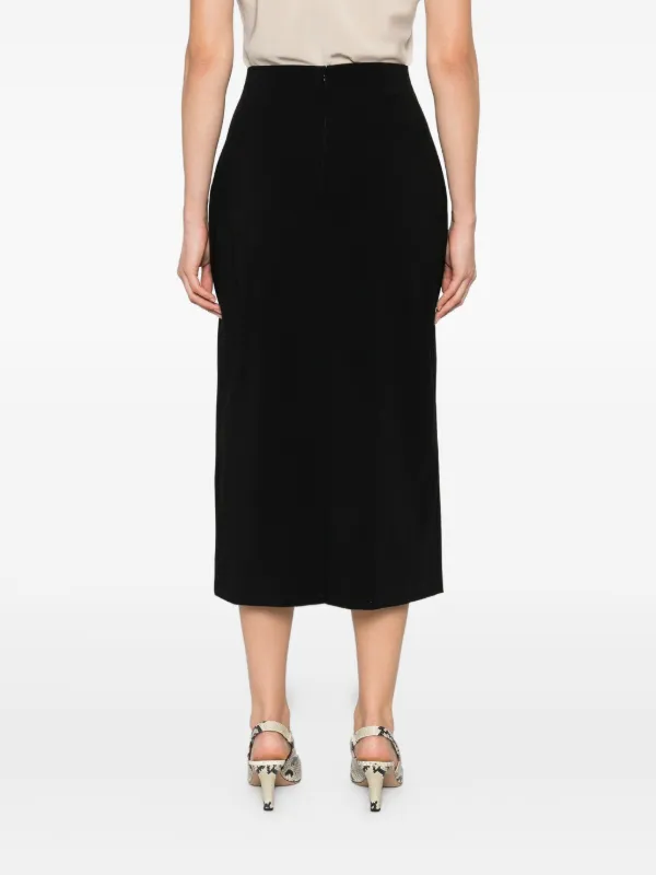 Alberta Ferretti ペンシルスカート | ブラック | FARFETCH JP