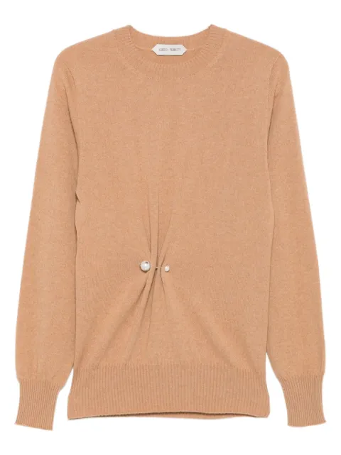 Alberta Ferretti Maglione con decorazione