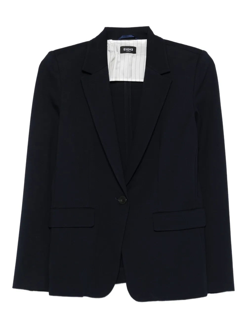 Marella single-button notched-lapels blazer | Blue | Image 1