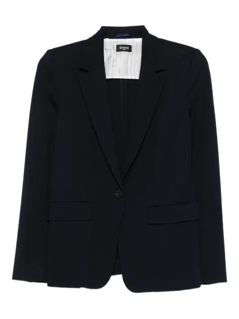 Marella single-button notched-lapels blazer
