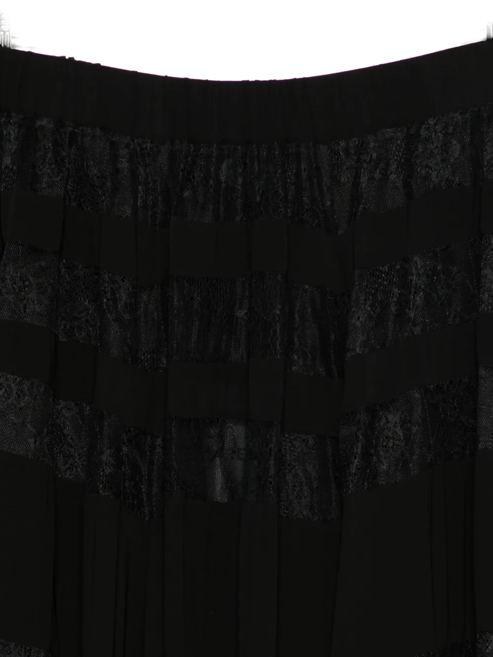 Marella Lace-insert Maxi Skirt In Black