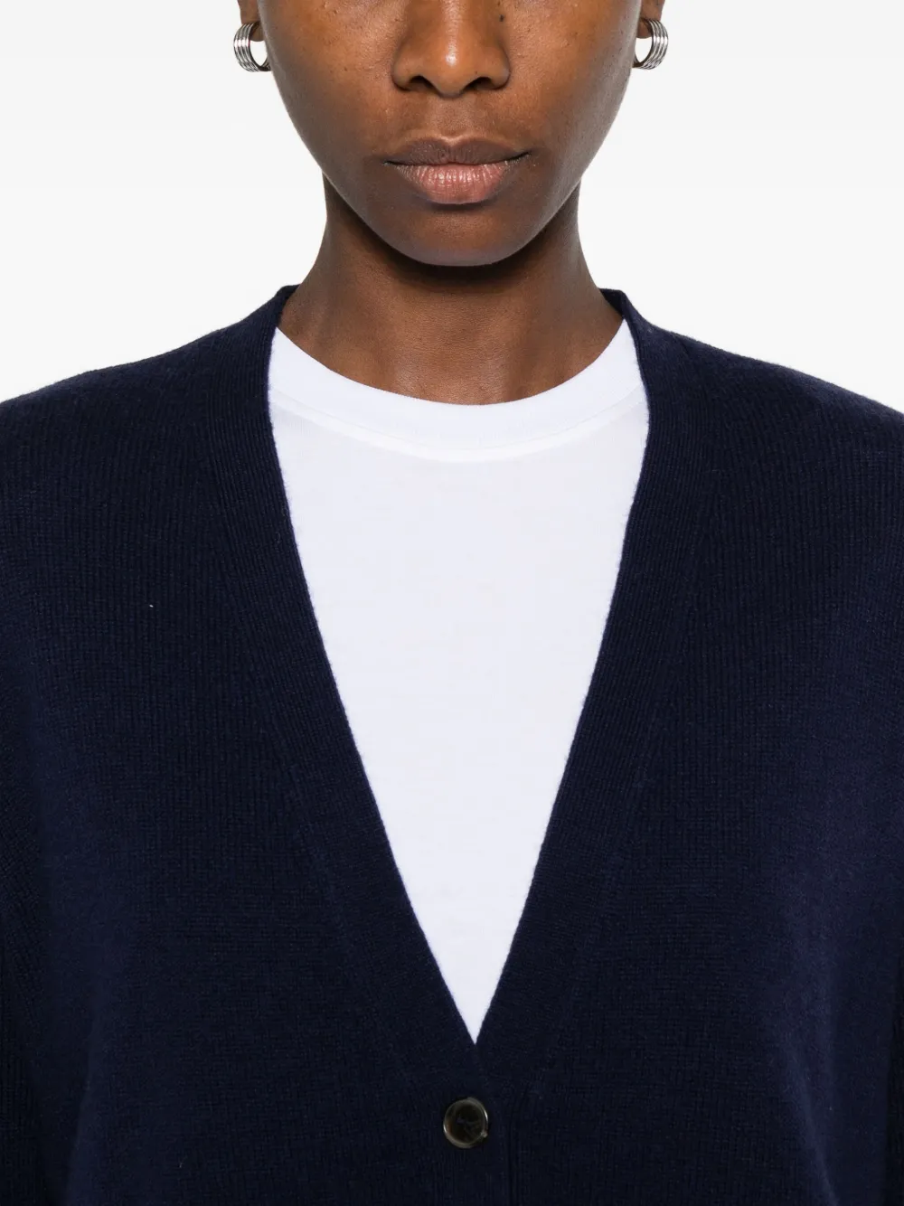 Marella Wool Blend Cardigan In Blue