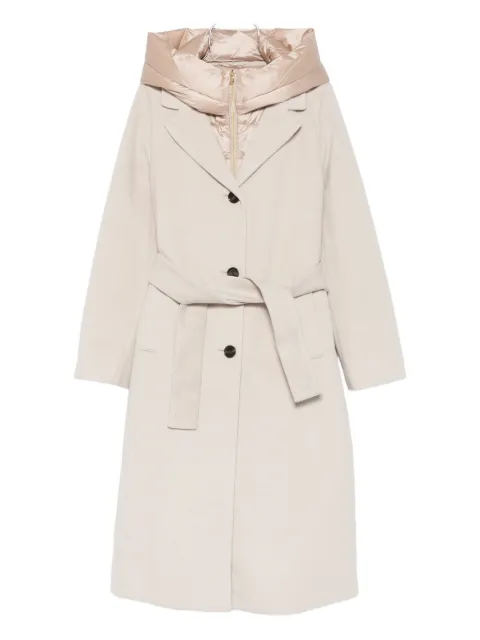 Marella Desiderio hooded single-breasted coat