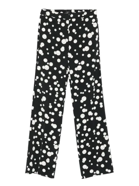 Marella circle-print trousers