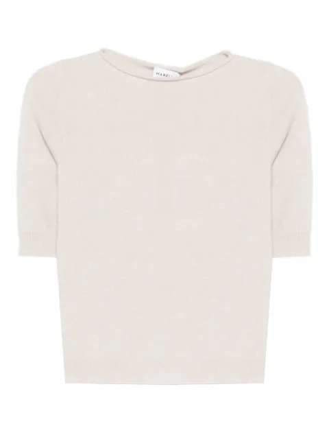 Marella short-sleeve cashmere T-shirt