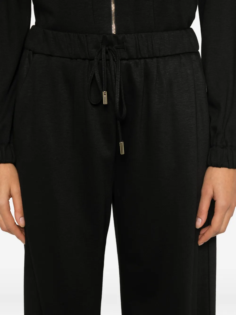 Marella Beati Drawstring Trousers In Black
